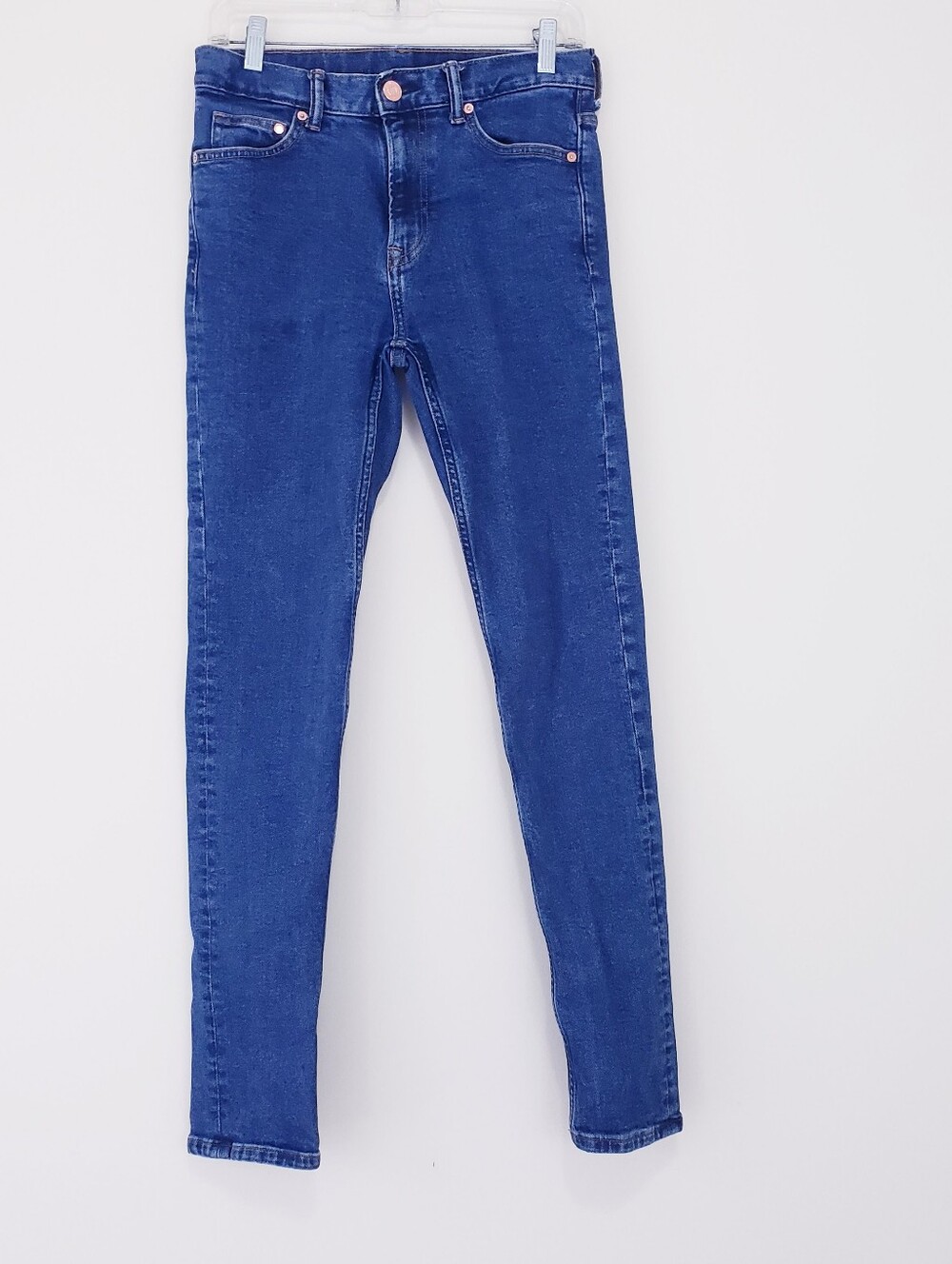 &Denim Skinny Jeans Women's Size 29 - Tall Length Mid Rise Medium Wash Classic